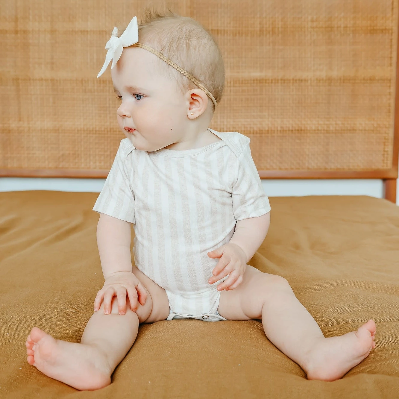 Copper Pearl Short Sleeve Bodysuit | Coastal 8 Copper Pearl Short Sleeve Bodysuit | Coastal - Image 6