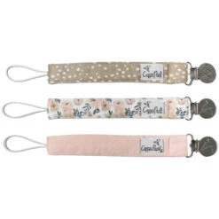 Copper Pearl Binky Clips | Autumn