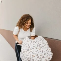 Copper Pearl Multi-Use Cover | Millie -The Baby's Crib BBNB21ACWEB 313