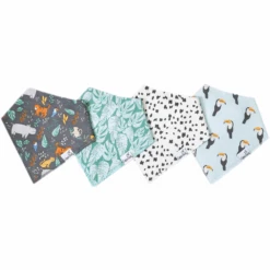 Copper Pearl Baby Bandana Bibs | Bengal