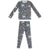 Copper Pearl 2-Piece Long Sleeve Pajama Set | Bengal -The Baby's Crib BengalLSPjs