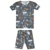Copper Pearl 2-Piece Short Sleeve Pajama Set | Bengal -The Baby's Crib BengalSSPjs