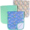 Copper Pearl Premium Burp Cloths | Birdie 2 Copper Pearl Premium Burp Cloths | Birdie -The Baby's Crib BirdieBurpCloths