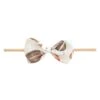 Copper Pearl Bowtie Nylon Bow | Blitz -The Baby's Crib BlitzBowtieBow
