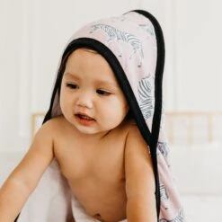 Copper Pearl Premium Knit Hooded Towel | Zella -The Baby's Crib CP1J21ACLSSWEB 162