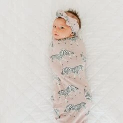 Copper Pearl Knit Swaddle Blanket | Zella -The Baby's Crib CP1J21ACLSSWEB 336