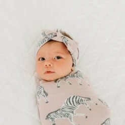 Copper Pearl Knit Swaddle Blanket | Zella -The Baby's Crib CP1J21ACLSSWEB 338