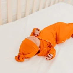 Copper Pearl Knotted Gown | Blaze -The Baby's Crib CP1J21ACLSSWEB 696 9ab239f9 a3e0 4be1 851b 1d08dbd27dfd