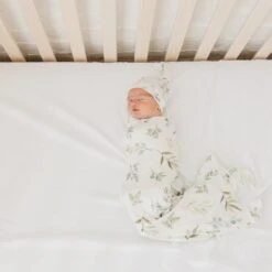 Copper Pearl Knit Swaddle Blanket | Haven -The Baby's Crib CP1J21ACLSSWEB 750