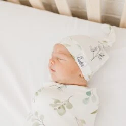 Copper Pearl Knit Swaddle Blanket | Haven -The Baby's Crib CP1J21ACLSSWEB 757