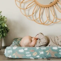 Copper Pearl Premium Knit Diaper Changing Pad Cover | Atwood -The Baby's Crib CP1J21ACLSSWEB 973