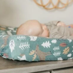 Copper Pearl Premium Knit Diaper Changing Pad Cover | Atwood -The Baby's Crib CP1J21ACLSSWEB 976