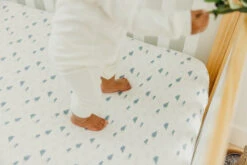 Copper Pearl Premium Knit Fitted Crib Sheet | Dream -The Baby's Crib CP3July23AC 192