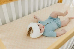 Copper Pearl Premium Knit Fitted Crib Sheet | Sol -The Baby's Crib CP3July23AC 264