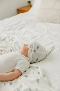 Copper Pearl Top Knot Hat | Dream -The Baby's Crib CP3July23AC 313