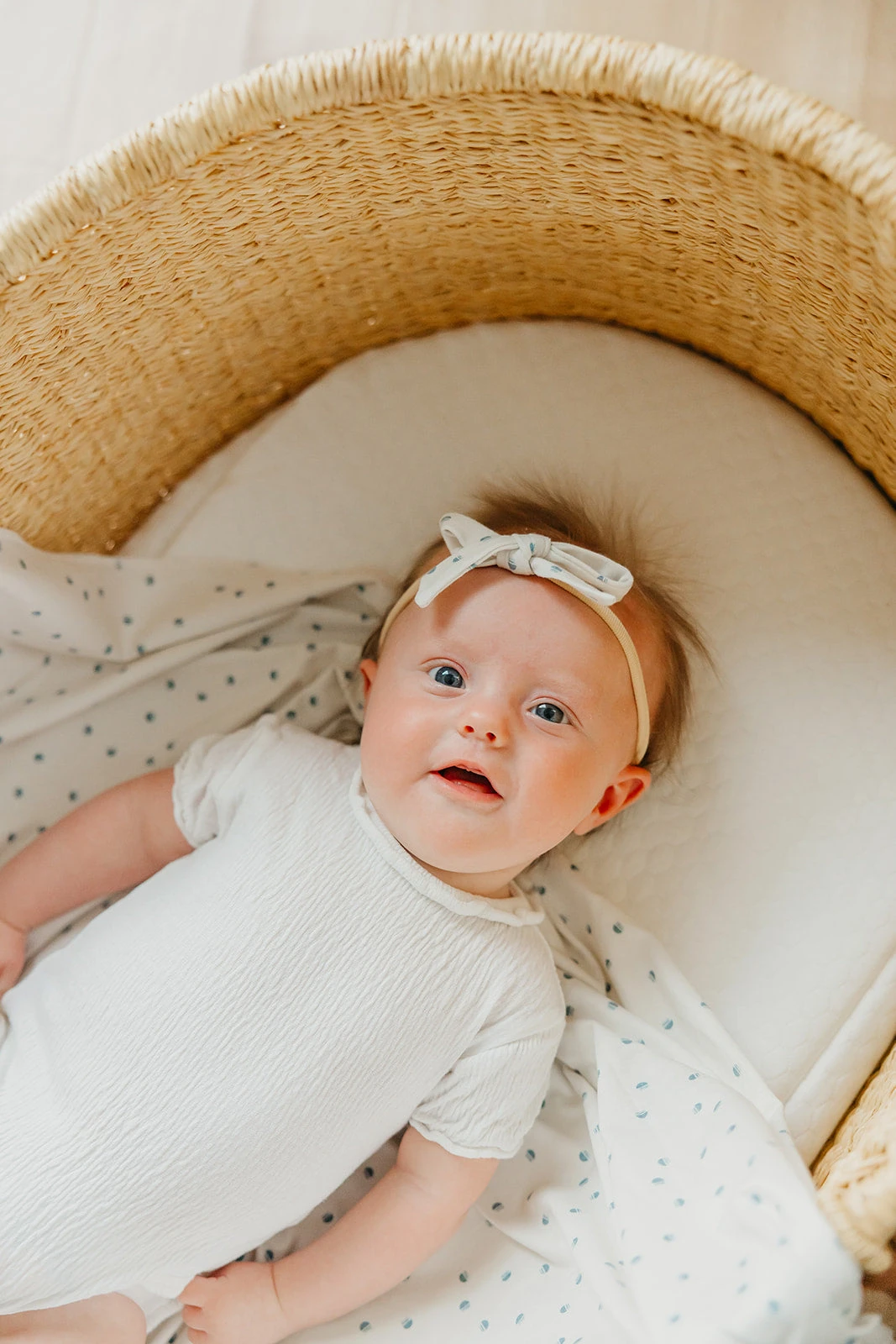 Copper Pearl Ribbon Nylon Bow | Haze 4 Copper Pearl Ribbon Nylon Bow | Haze - Image 2