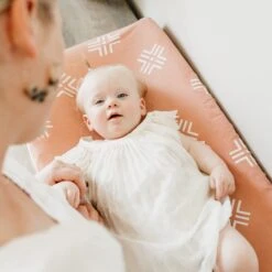 Copper Pearl Premium Knit Diaper Changing Pad Cover | Mesa -The Baby's Crib CP4WH21ACWEB 74