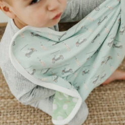 Copper Pearl Three-Layer Security Blanket Set | Bogey -The Baby's Crib CPA1023AC 64