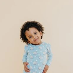 Copper Pearl 2-Piece Long Sleeve Pajama Set | S'mores -The Baby's Crib CPA1723ACWEB 17