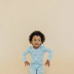 Copper Pearl 2-Piece Long Sleeve Pajama Set | S'mores -The Baby's Crib CPA1723ACWEB 2