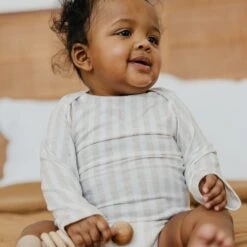 Copper Pearl Long Sleeve Bodysuit | Coastal 11 Copper Pearl Long Sleeve Bodysuit | Coastal -The Baby's Crib CPA1723ACWEB 311