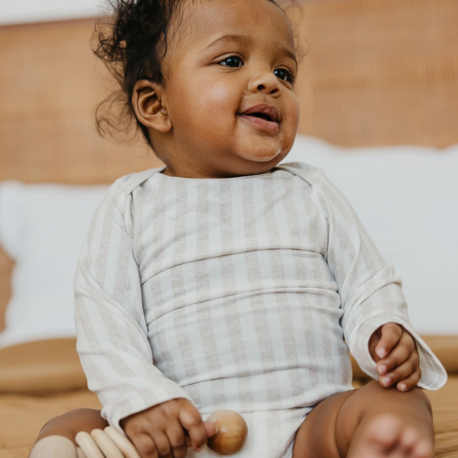 Copper Pearl Long Sleeve Bodysuit | Coastal 5 Copper Pearl Long Sleeve Bodysuit | Coastal - Image 3