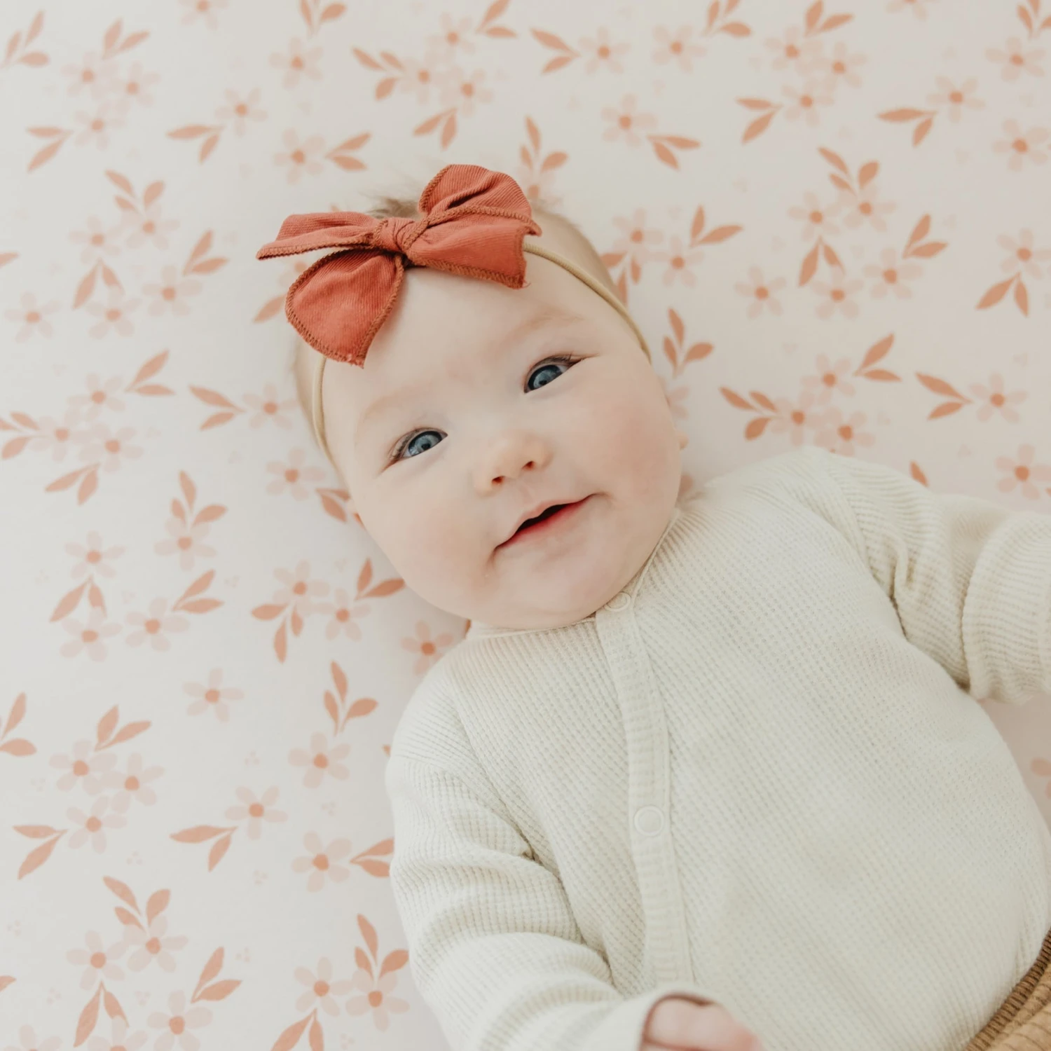 Copper Pearl Premium Knit Fitted Crib Sheet | Rue 5 Copper Pearl Premium Knit Fitted Crib Sheet | Rue - Image 3