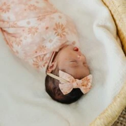 Copper Pearl Classic Nylon Bow | Penny -The Baby's Crib CPA1S23ACWEB 365