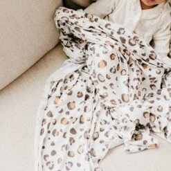 Copper Pearl Knit Swaddle Blanket | Millie -The Baby's Crib CPA321ACWEB 137