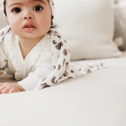 Copper Pearl Knit Swaddle Blanket | Millie -The Baby's Crib CPA321ACWEB 142