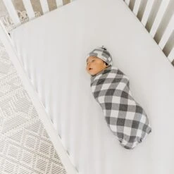 Copper Pearl Knit Swaddle Blanket | Scotland -The Baby's Crib CPA321ACWEB 274