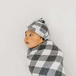 Copper Pearl Knit Swaddle Blanket | Scotland -The Baby's Crib CPA321ACWEB 277