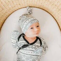 Copper Pearl Top Knot Hat | Westyn -The Baby's Crib CPACM21WEB 407copy