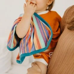 Copper Pearl Three-Layer Security Blanket Set | Serape -The Baby's Crib CPAugust22ACWEB 50