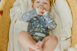 Copper Pearl Long Sleeve Bodysuit | Bengal -The Baby's Crib CPBENGAL23AC 241