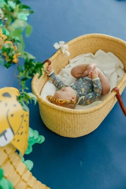 Copper Pearl Long Sleeve Bodysuit | Bengal -The Baby's Crib CPBENGAL23AC 252