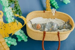 Copper Pearl Knit Swaddle Blanket | Bengal -The Baby's Crib CPBENGAL23AC 259