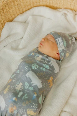 Copper Pearl Top Knot Hat | Bengal -The Baby's Crib CPBENGAL23AC 267