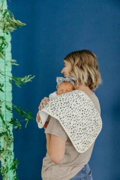 Copper Pearl Premium Burp Cloths | Bengal -The Baby's Crib CPBENGAL23AC 301