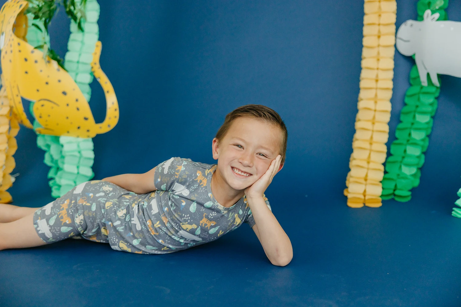 Copper Pearl 2-Piece Short Sleeve Pajama Set | Bengal 4 Copper Pearl 2-Piece Short Sleeve Pajama Set | Bengal - Image 2