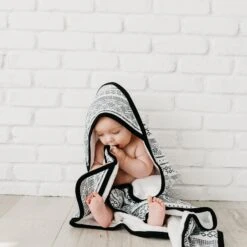 Copper Pearl Premium Knit Hooded Towel | Westyn -The Baby's Crib CPBSSA21ACWEB 349