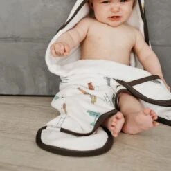 Copper Pearl Premium Knit Hooded Towel | Ace -The Baby's Crib CPBSSA21ACWEB 353