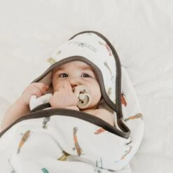 Copper Pearl Premium Knit Hooded Towel | Ace -The Baby's Crib CPBSSA21ACWEB 355