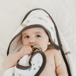 Copper Pearl Premium Knit Hooded Towel | Ace -The Baby's Crib CPBSSA21ACWEB 359