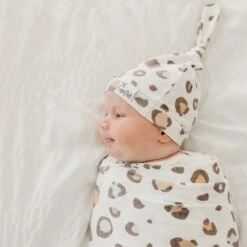 Copper Pearl Top Knot Hat | Millie -The Baby's Crib CPBSSA21ACWEB 49copy