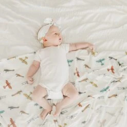 Copper Pearl Knit Headband Bow | Ace -The Baby's Crib CPBSSA21ACWEB 65copy