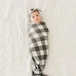 Copper Pearl Knit Swaddle Blanket | Scotland -The Baby's Crib CPBSSA21ACWEB 79