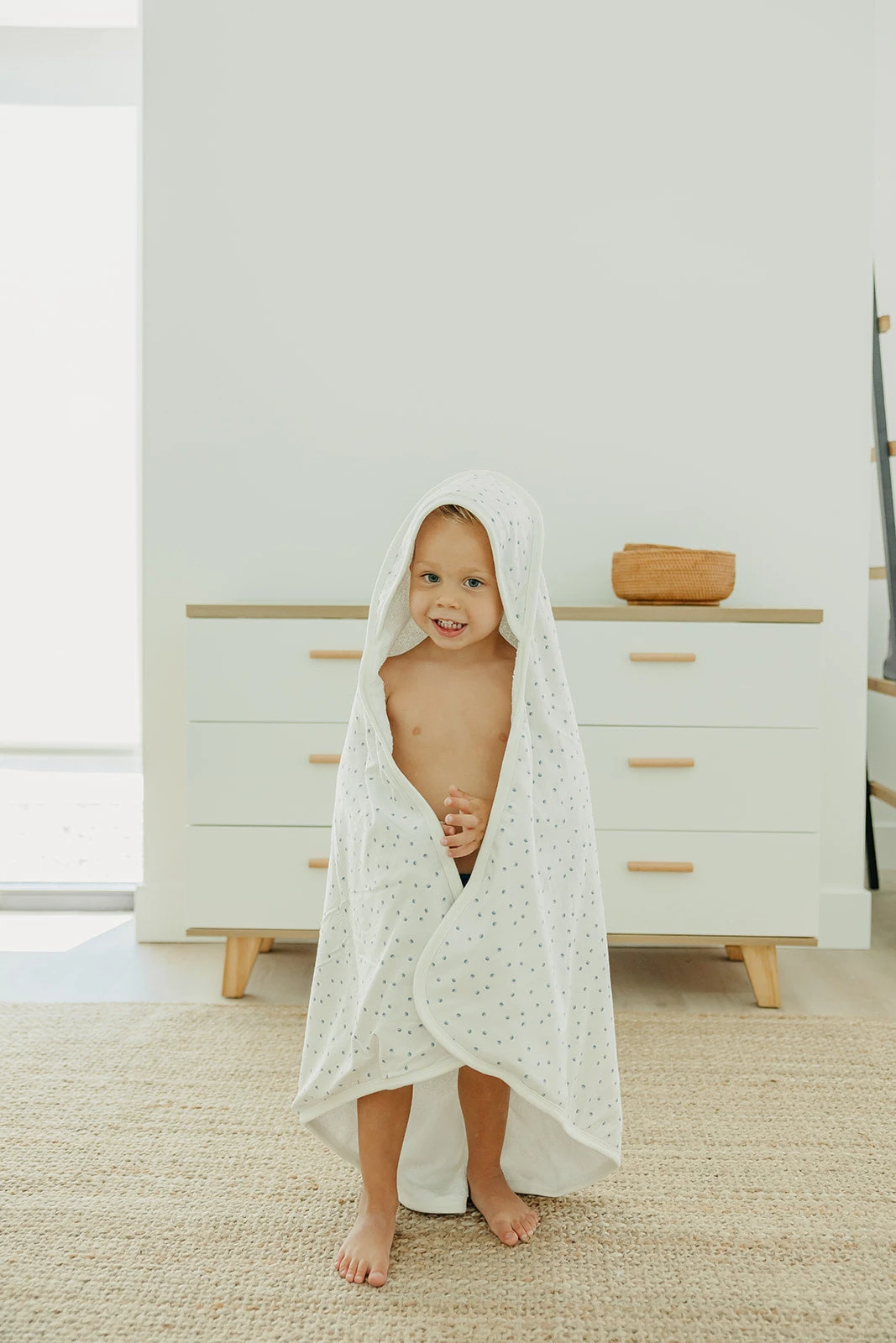 Copper Pearl Premium Knit Hooded Towel | Haze 5 Copper Pearl Premium Knit Hooded Towel | Haze - Image 3