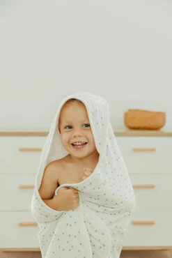 Copper Pearl Premium Knit Hooded Towel | Haze 15 Copper Pearl Premium Knit Hooded Towel | Haze -The Baby's Crib CPBackToSchool23AC 444