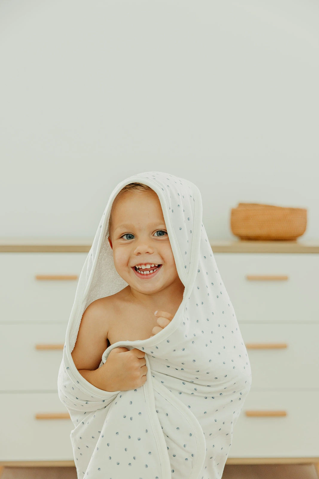 Copper Pearl Premium Knit Hooded Towel | Haze 9 Copper Pearl Premium Knit Hooded Towel | Haze - Image 7